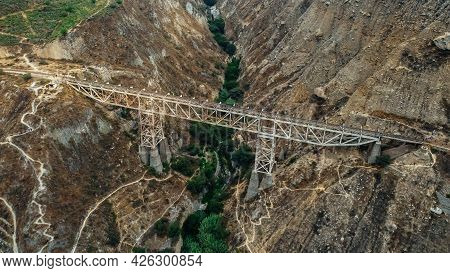 The Verrugas Bridge Or Carrion Bridge Is A Bridge Located In The Department Of Lima
