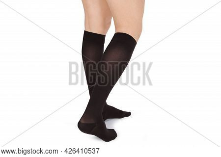 Closed Toe Calves. Compression Hosiery. Medical Stockings, Tights, Socks, Calves And Sleeves For Var