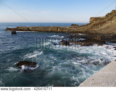 Ribadesella (ribesella), On The Outlet Of The River Sella To The Cantabrian Sea, Principality Of Ast