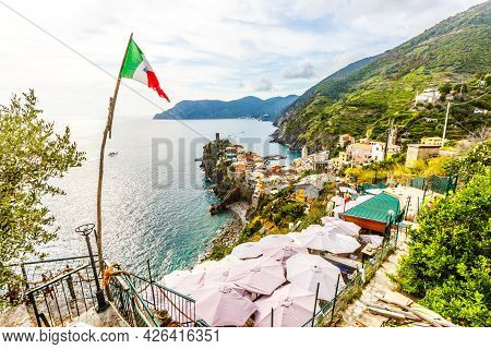 Riomaggiore, Cinqueterre, Cinque Terre National Park, Liguria, Italy