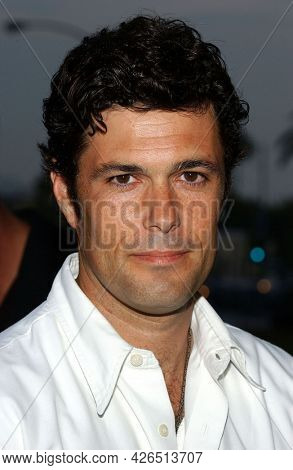 LOS ANGELES - JUL 18: Carlos Bernard arrives to  the 2003 TCA Summer Press Tour - FOX Party on July 18, 2003 in West Hollywood, CA