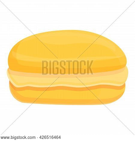 Macaroon Icon Cartoon Vector. French Dessert. Sweer Macaron Cake