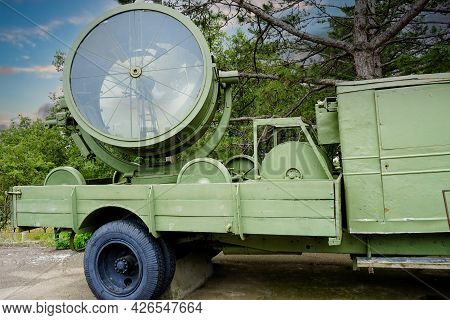 Sevastopol, Crimea-june 15, 2014: Landscape With Military Equipment On Sapun Mountain
