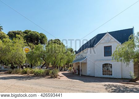 Matjiesfontein, South Africa - April 20, 2021: The Transport Museum In Matjiesfontein In The Western