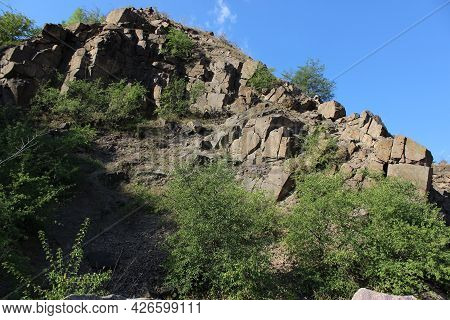Rocks And Mountains.huge Rocks And Trees Nature Reserve.