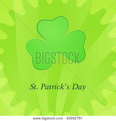 St Patricks Günü için kart
