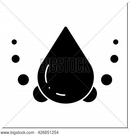 Saturated Fat Glyph Icon. Bad Fats. Trans Fat Regulation. Macronutrients. Nutrition Facts. Healthy, 