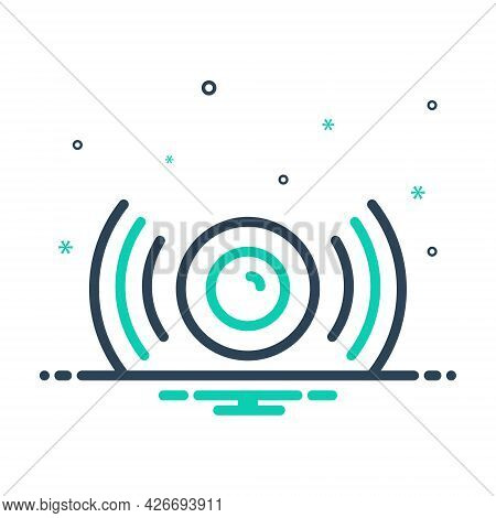 Mix Icon For Photosensor Sensor Autonomous Transportation Technology Camera Application