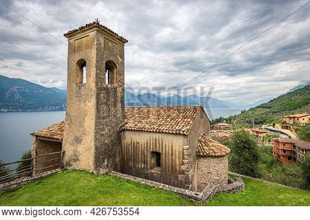 Small Church Of San Antonio Abate (saint Anthony Abbot) In Romanesque Style, Xiii-xiv Century, Blaza