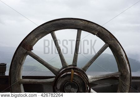 A Wheel, An Early Invention Of Humankind And Important Tool