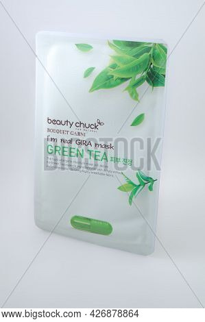 Manila, Ph - July 14 - Beauty Chuck Gira Beauty Face Mask Green Tea On July 14, 2021 In Manila, Phil