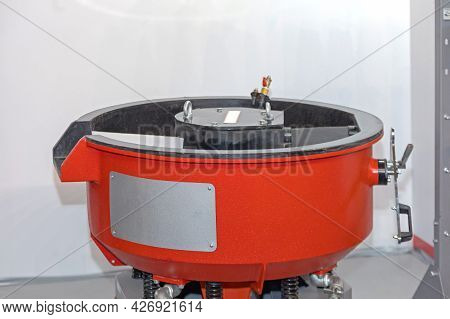 Vibratory Polishing Tumbler Machine Drum In Factory