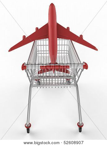 Shop Cart And Aircraft