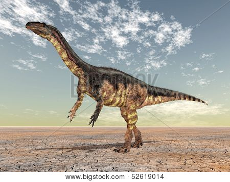 Dinosaur Plateosaurus