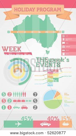 Infographic Elements - Sample Holiday Program