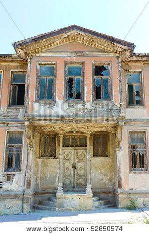 Abandoned Traditional Ottoman House