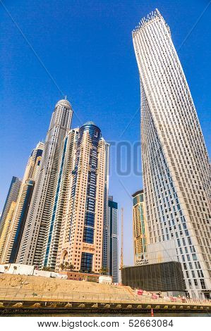 Dubai Marina Cityscape, Uae