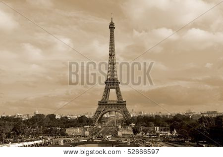 the Eiffel Tower