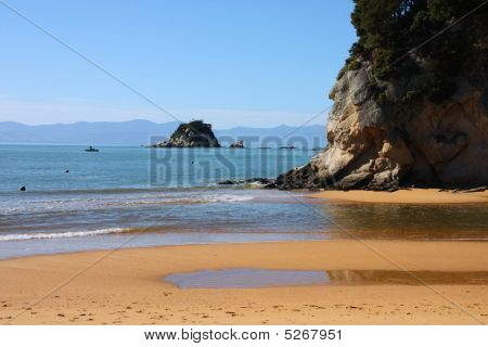 Nový Zéland Beach