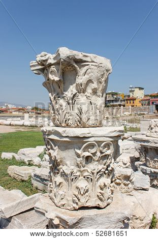 Agora Columns (corinthian Capital)