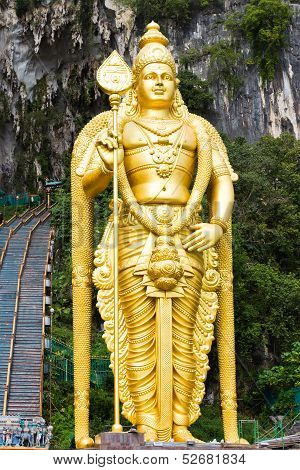 Statue Of Hindu God Muragan