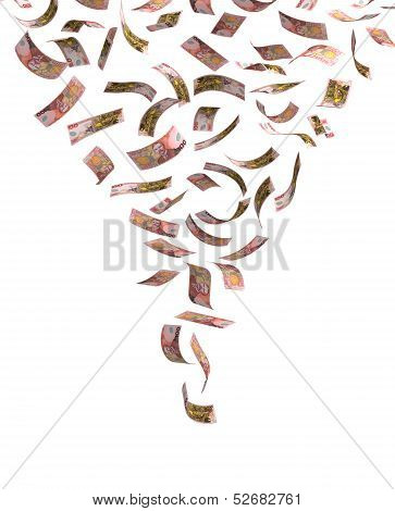 Flying New Zealand Dollar