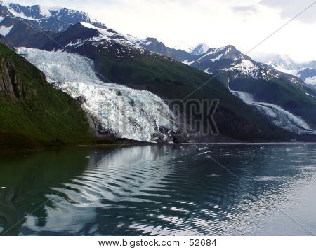 Vassar ghiacciaio - Collegio fiordo, Alaska