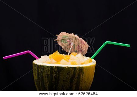 cocktail with fruits