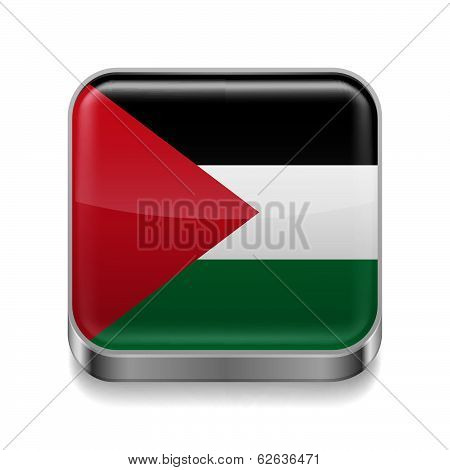 Metal  icon of Palestine