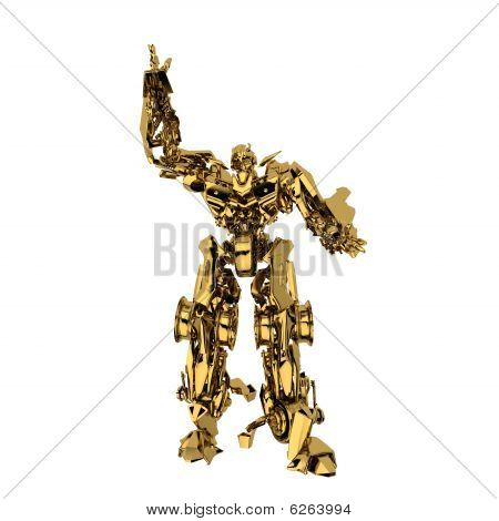 Robot de oro