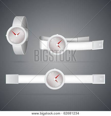 Illustration of wristwatch