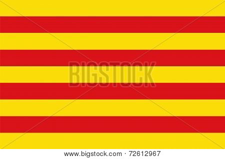 Flag Catalonia