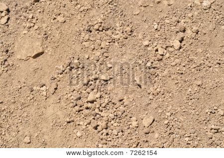 Trockene Seegrund Landschaft