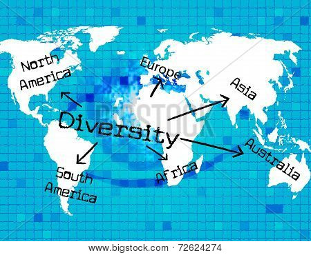 World Diversity Indicates Mixed Bag And Variation