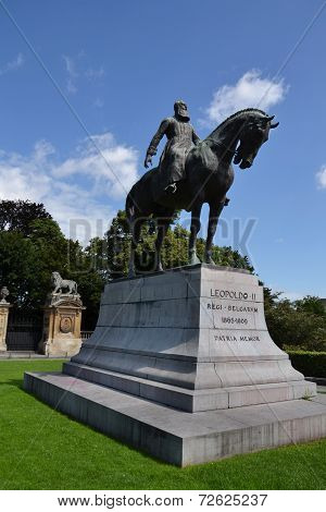 Leopold Ii Statue - King Of The Belgians