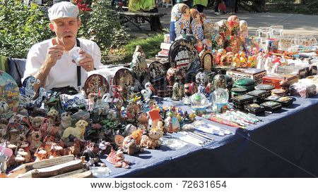 Seller Of Souvenirs