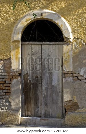 Gamle mexicanske Colonial indgangsdør