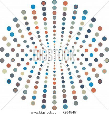 Vector circle pattern