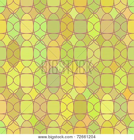 Mosaic Geometric Seemless Pattern