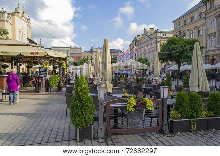 Market square in Krakow