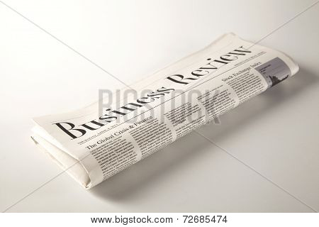 Newspaper On Solid Ground
