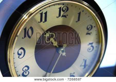 reloj retro de sepia