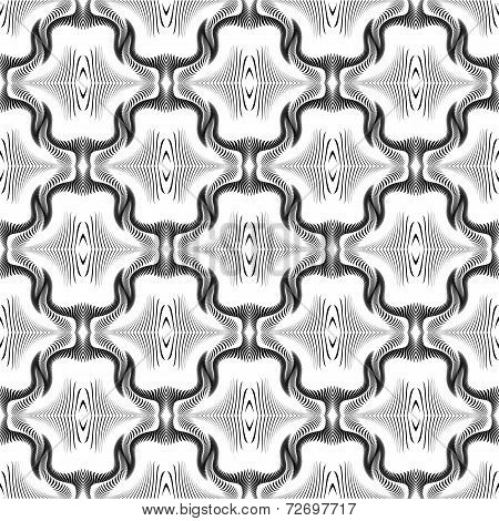 Design Seamless Decorative Trellised Pattern