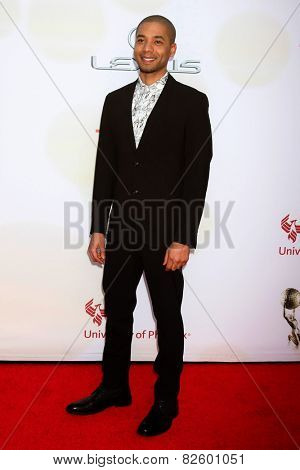LOS ANGELES - FEB 6:  Jussie Smollett at the 46th NAACP Image Awards Arrivals at a Pasadena Convention Center on February 6, 2015 in Pasadena, CA