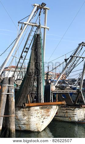 Fishing Vessels In Sea Haven Moored