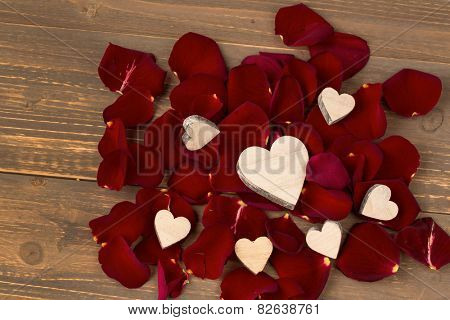 roses as a gift and surprise to a feast. photo icon for birthday, mother's day, love, valentine's day