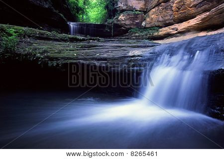 Udsultet Rock State Park - Illinois