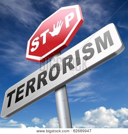 stop terrorism war on terror no terrorist attacks