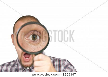 คนที่ มีตาที่ขยาย