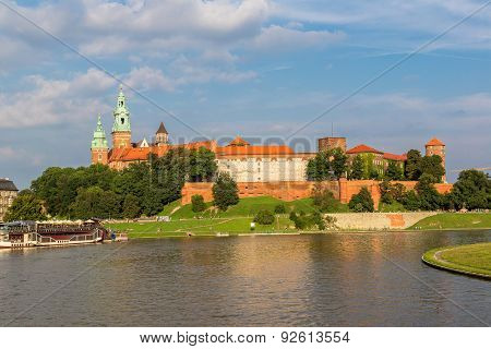 Wawel Castle In Kracow